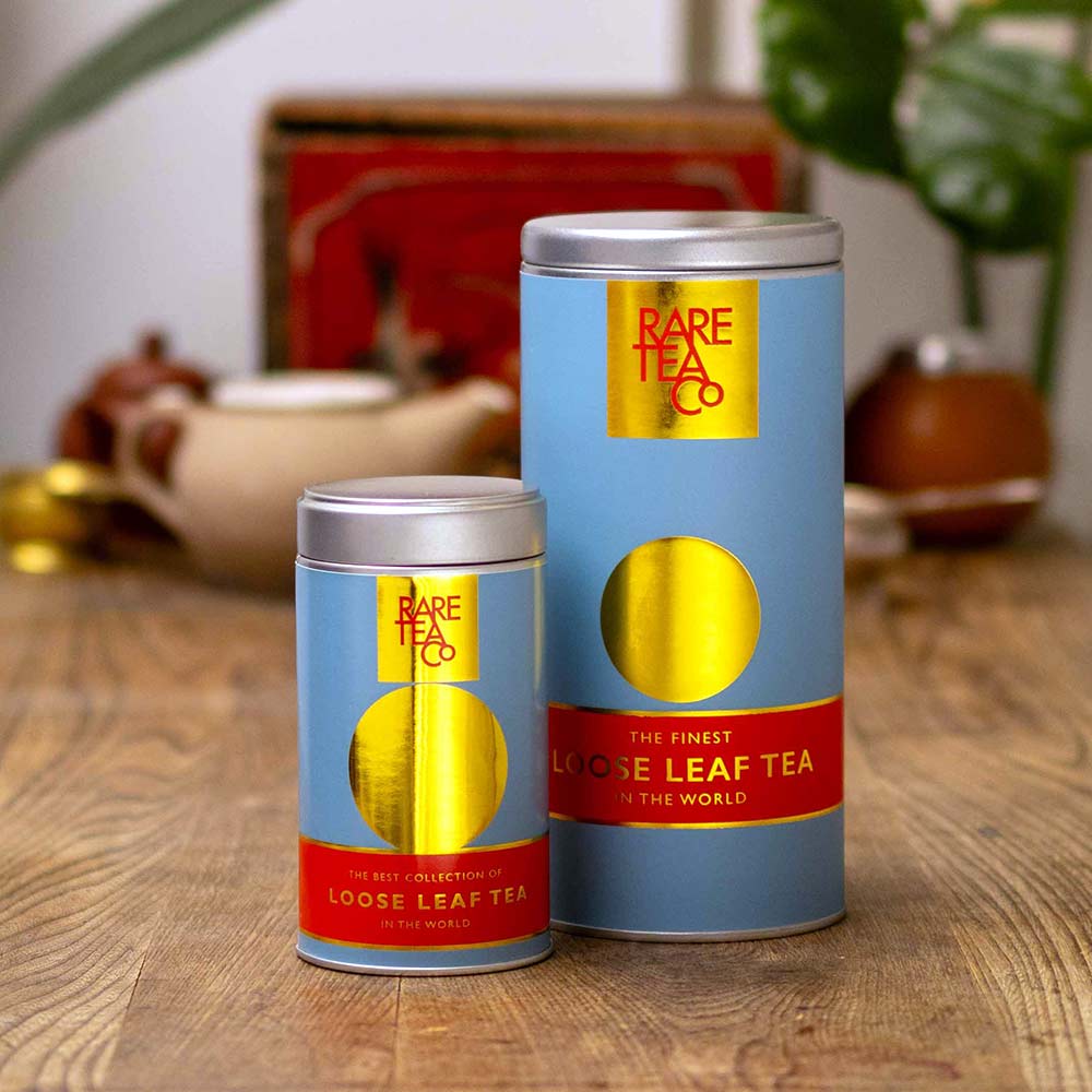 Empty Medium Rare Tea Tin