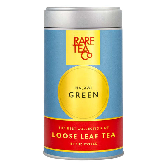 Empty Malawi Green Tea Tin