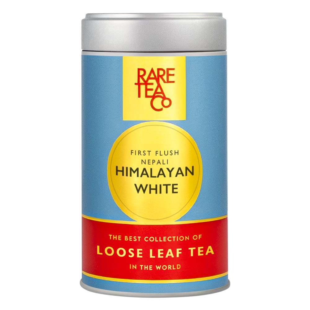 Empty Nepali Himalayan First Flush White Tea Tin