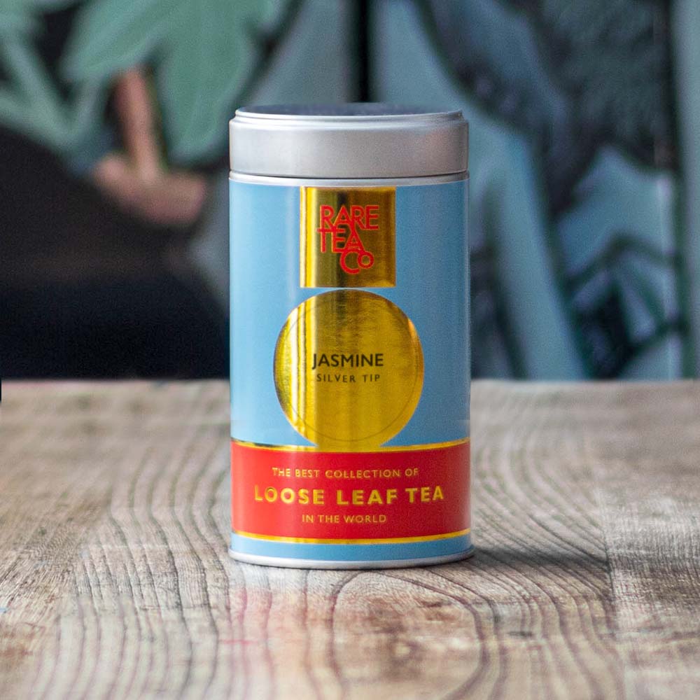 Jasmine Tea Scented with Real Flowers: Jasmine Silver Tip Tea USA