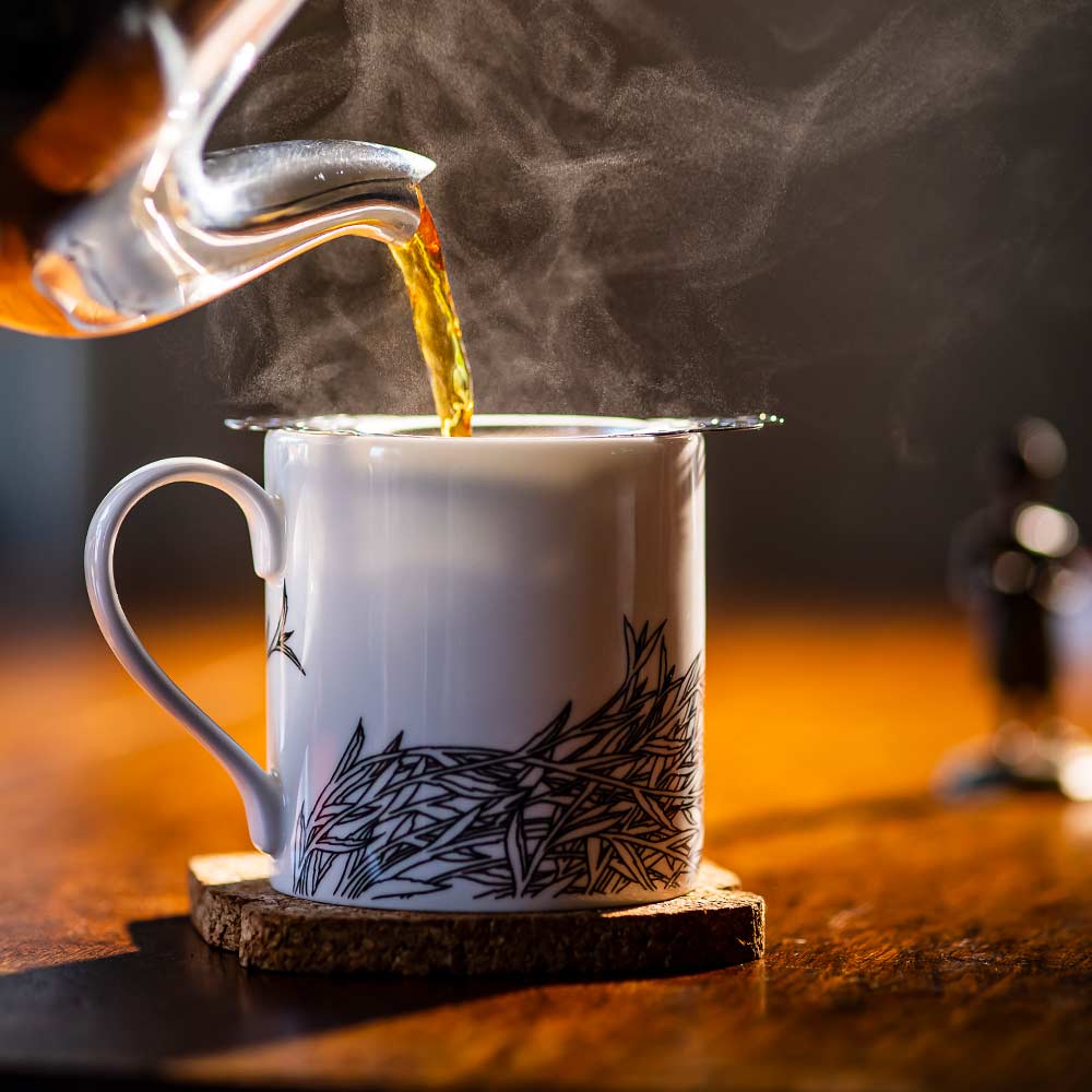 Bone China Leaf Tea Set