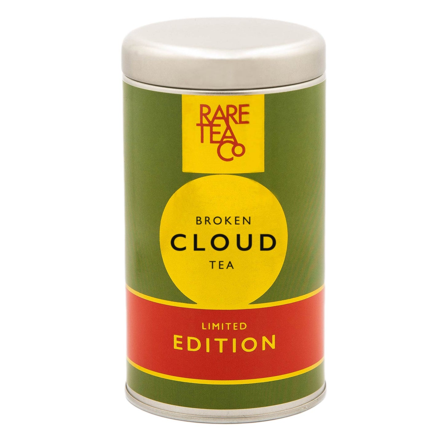 Empty Broken Cloud Iced Tea Tin