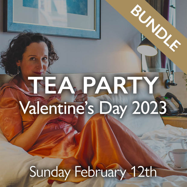 Valentine's Day 2023 Virtual Tea Party Bundle