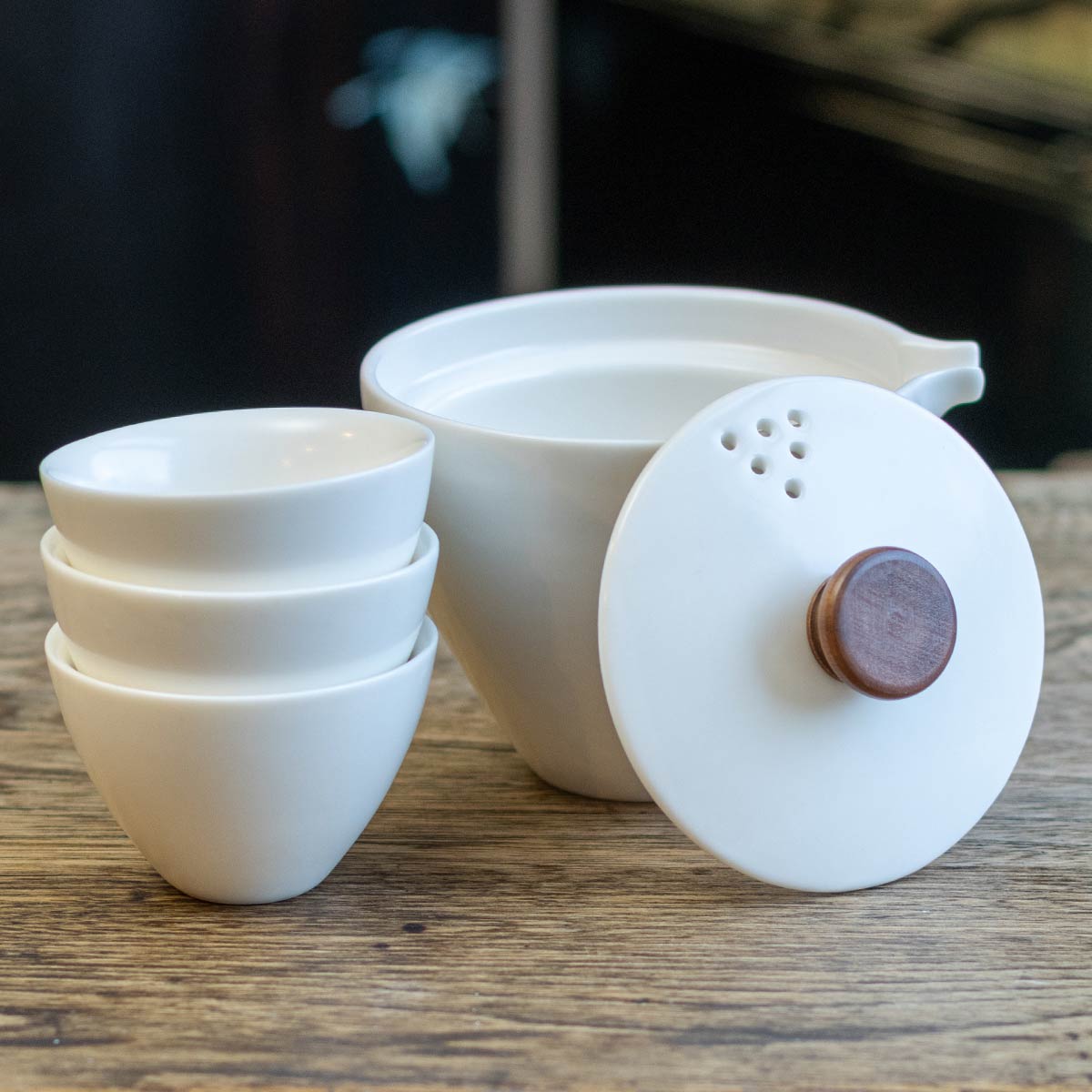 Conjunto tradicional gaiwan de Rare Tea Company