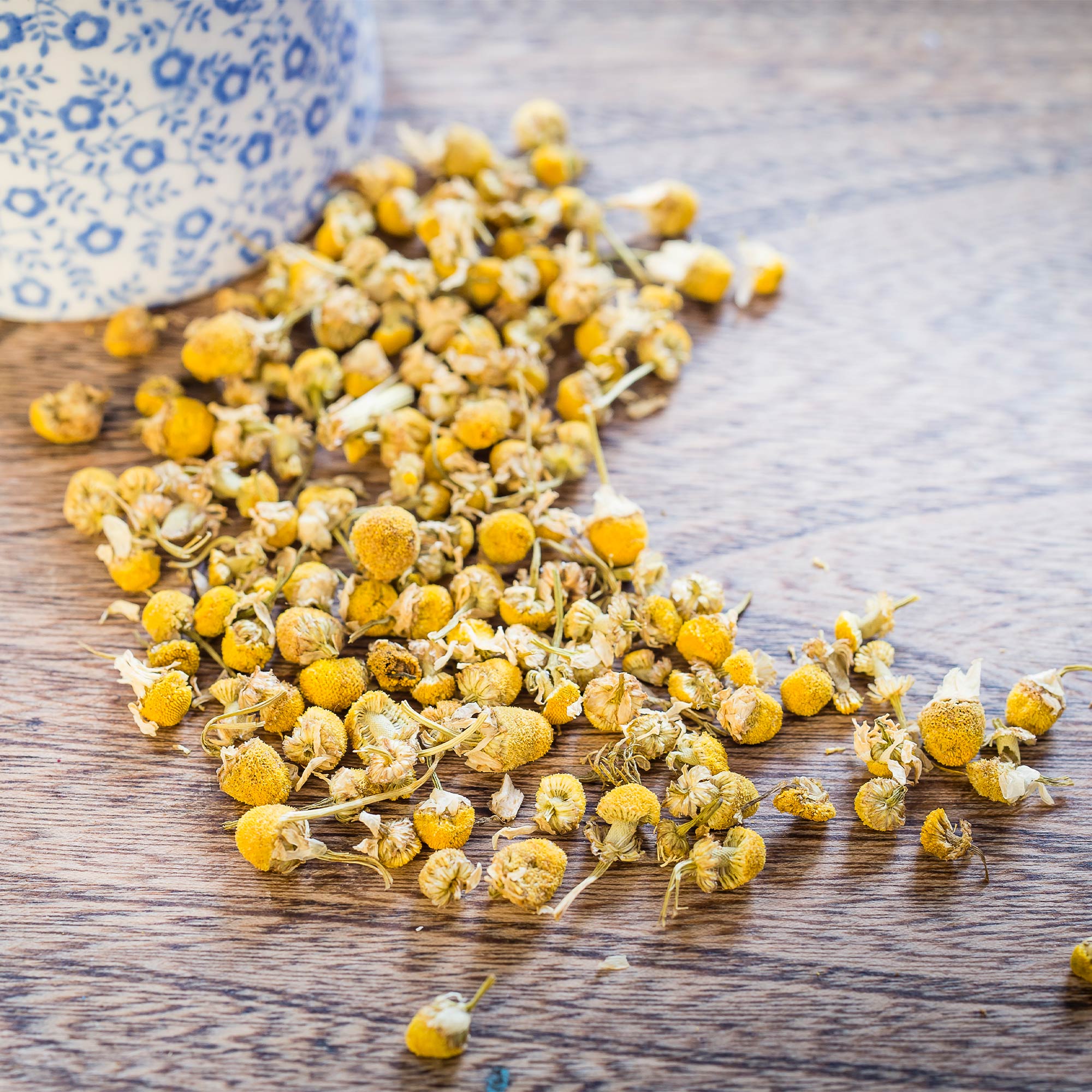 Loose Chamomile Tea: Whole Flowers, Herbal Tisane | rareteacompany.com